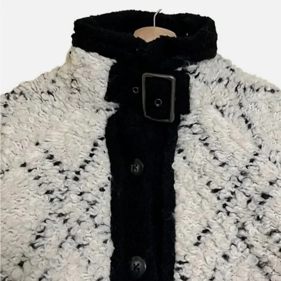 Free People Black and White Jacket - Picture 4 of 9